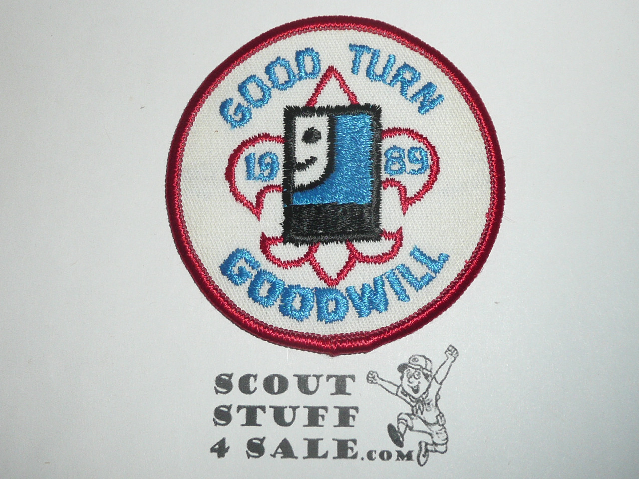 Goodwill Industries Boy Scout Good Turn Day Patch, 1989