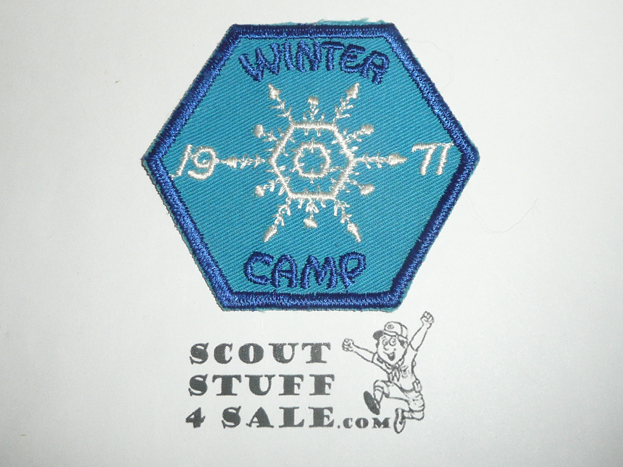 Winter Camp Patch, Generic BSA issue, 1971