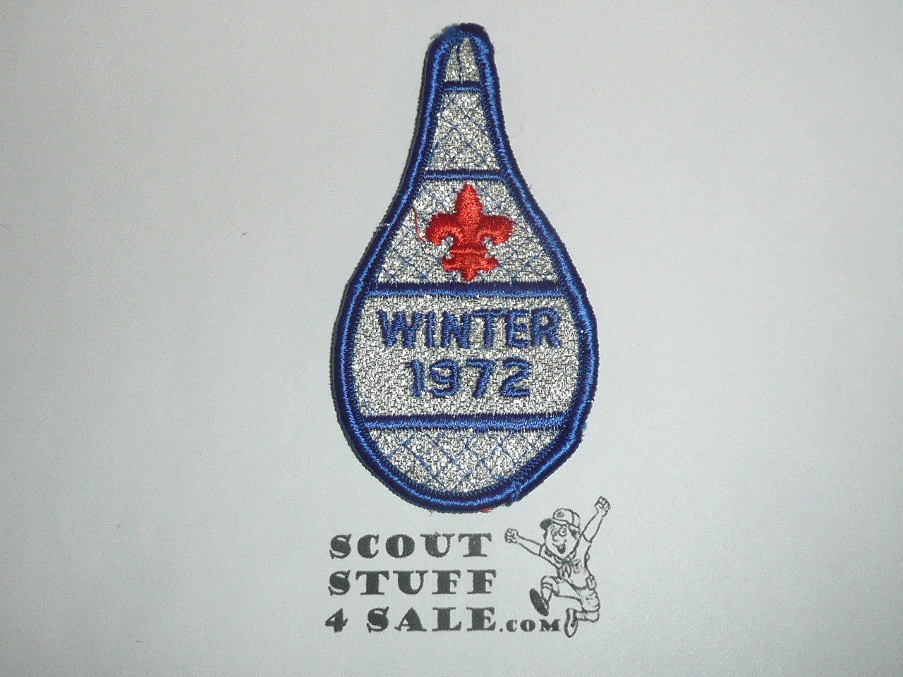 Winter Camp Patch, Generic BSA issue, 1972