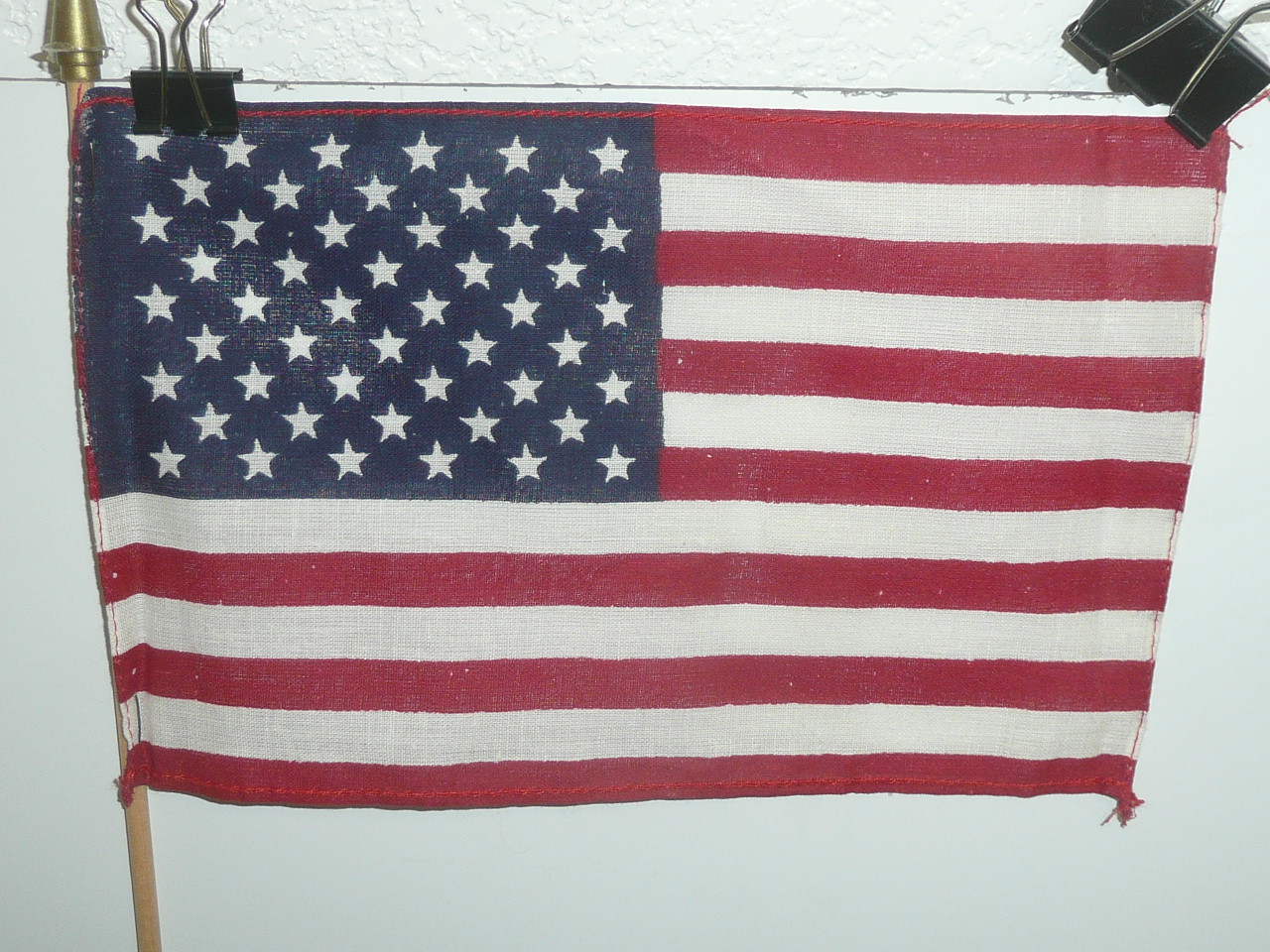 Small 50 Star United States Flag for decoration or banquet table tops
