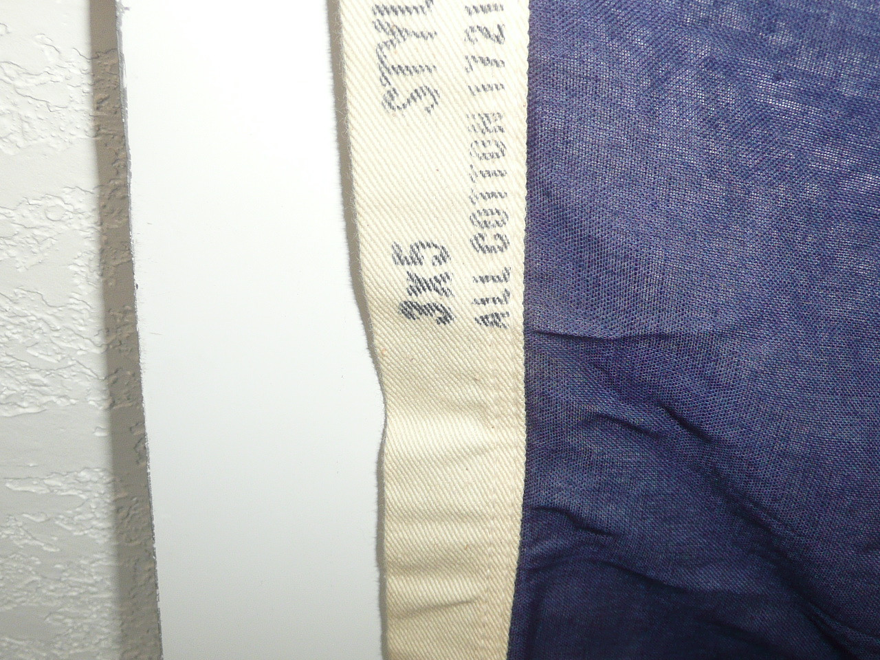 Historical United States Flag, sewn stripes and dyed stars, 3'x5', SM3