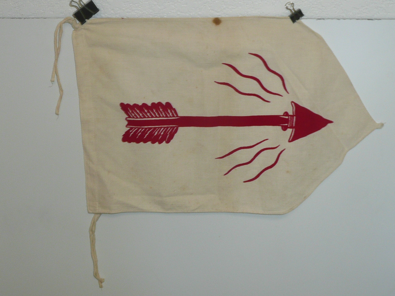 Flaming Arrow Patrol Flag, Old