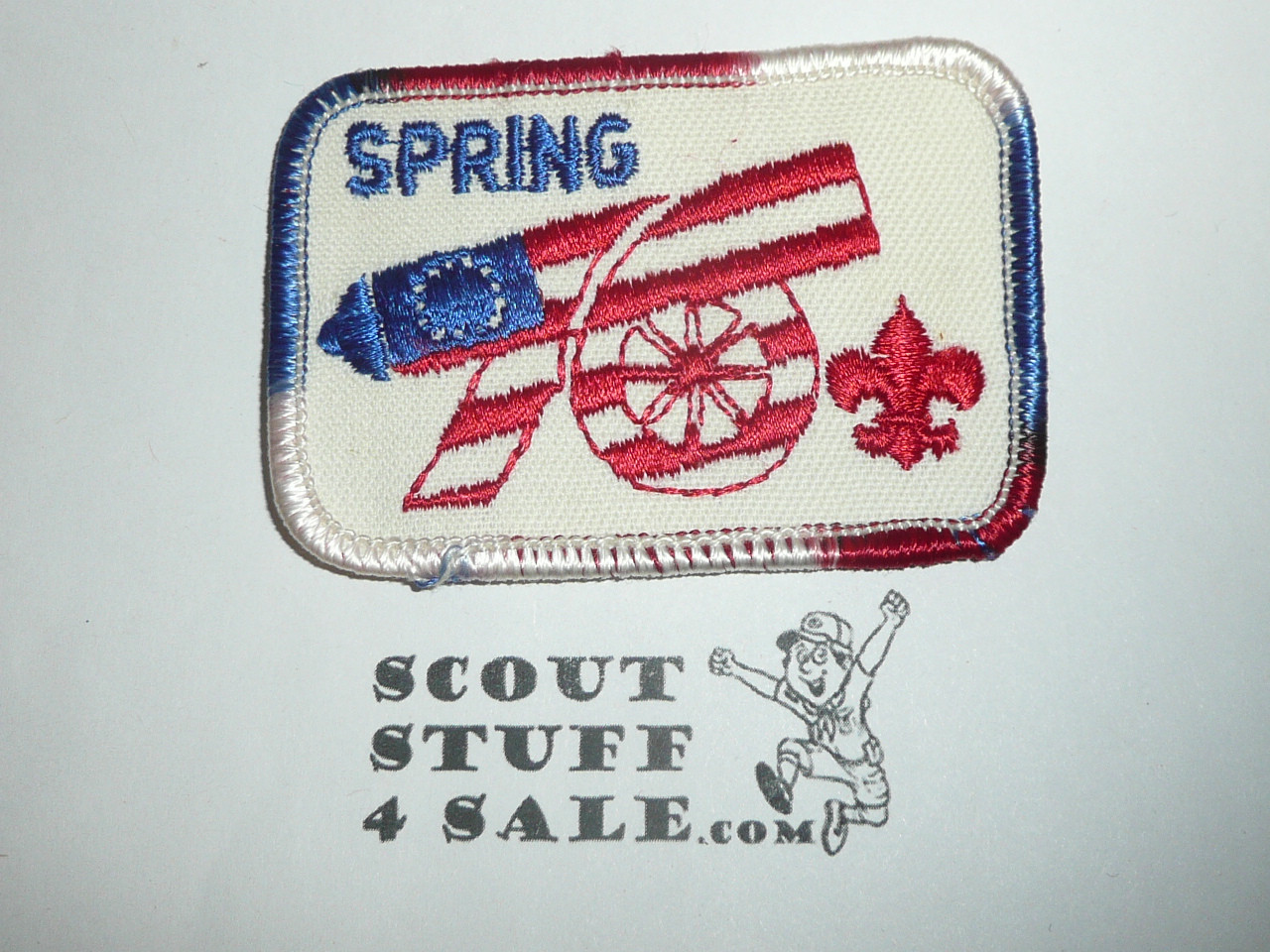 Spring 1976, BSA Generic Patch, cannnon
