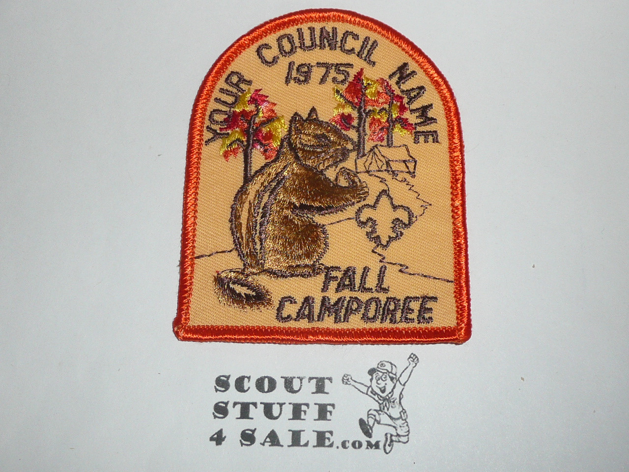 Your Council Name Sample Patch, 1975 Fall Camporee
