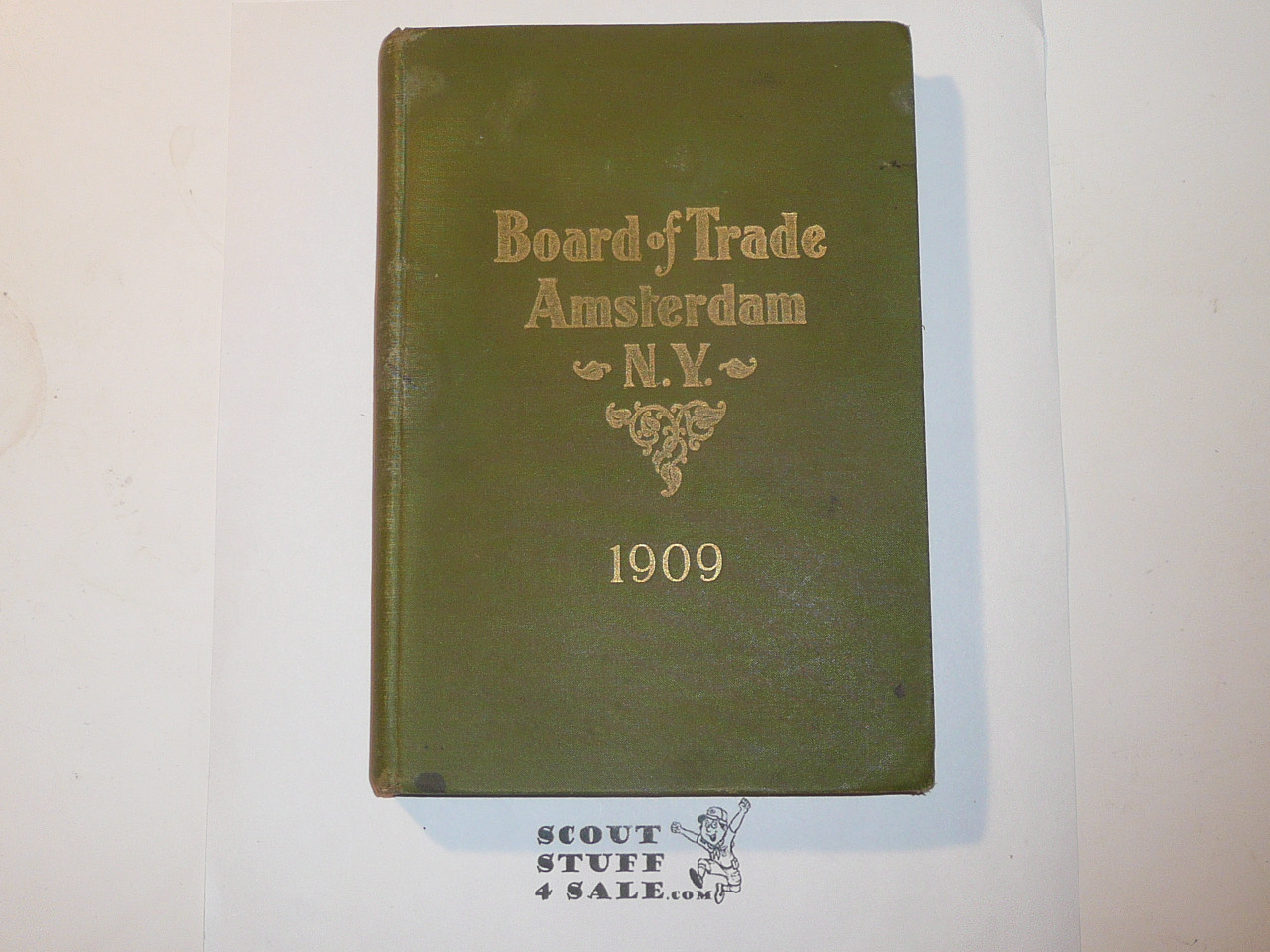 1909 Board of Trade Amersterdam New York Book