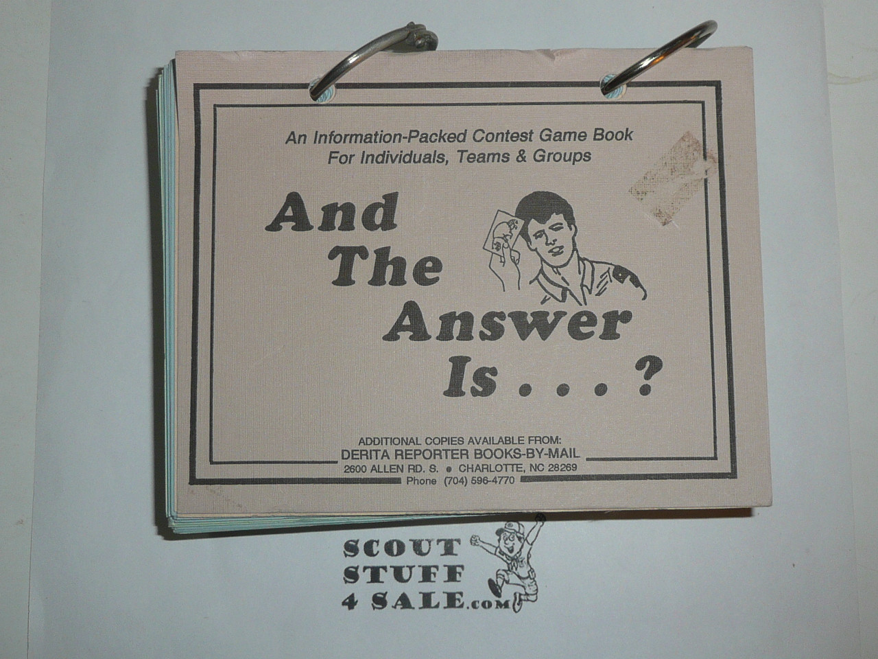 And the Answer is...?, By The Derita Reporter, Fun Trivia Game for Boy Scouts