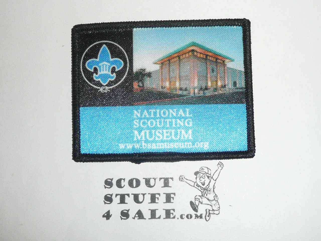 Boy Scouts of America National Scouting Museum Woven Patch, Irving Texas