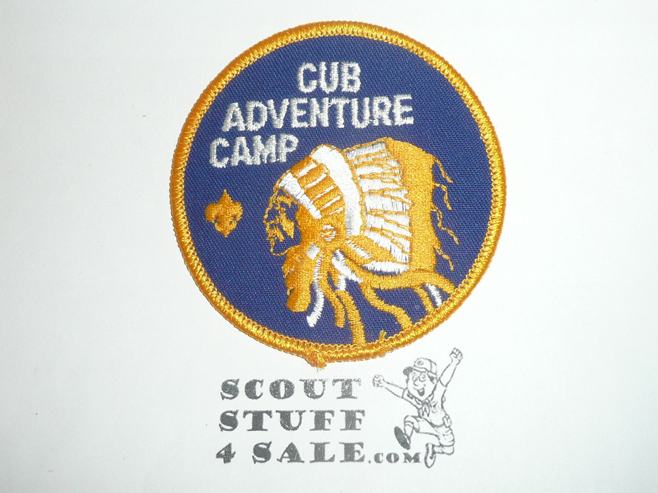 Cub Adventure Camp Patch, Generic BSA Cub Scout Patch