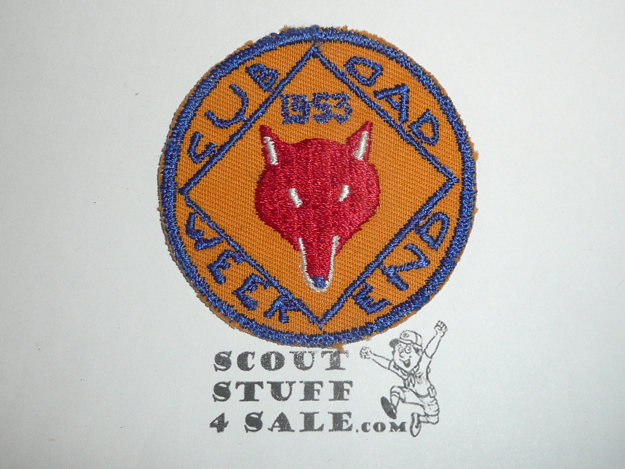 Cub Dad Weekend 1953 Patch, Generic BSA Cub Scout Patch