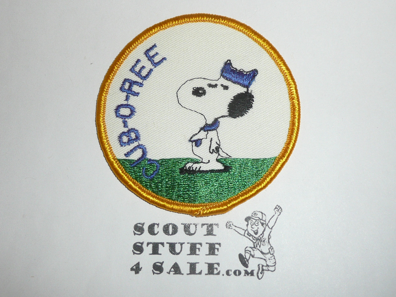 Cub-o-ree Patch, Generic BSA Cub Scout Patch, Snoopy