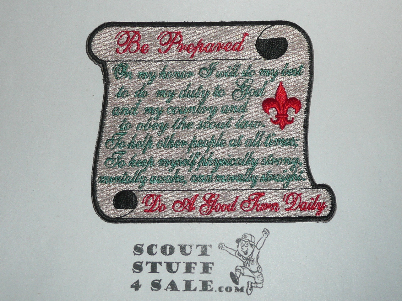Scout Oath Patch, Generic BSA Patch