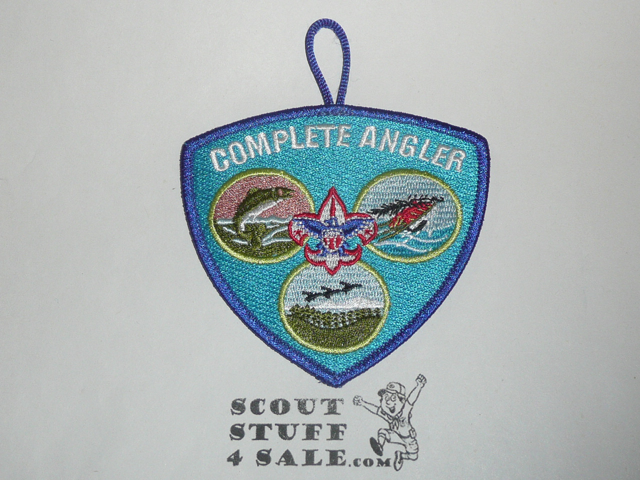 Complete Angler Award Patch, Boy Scout