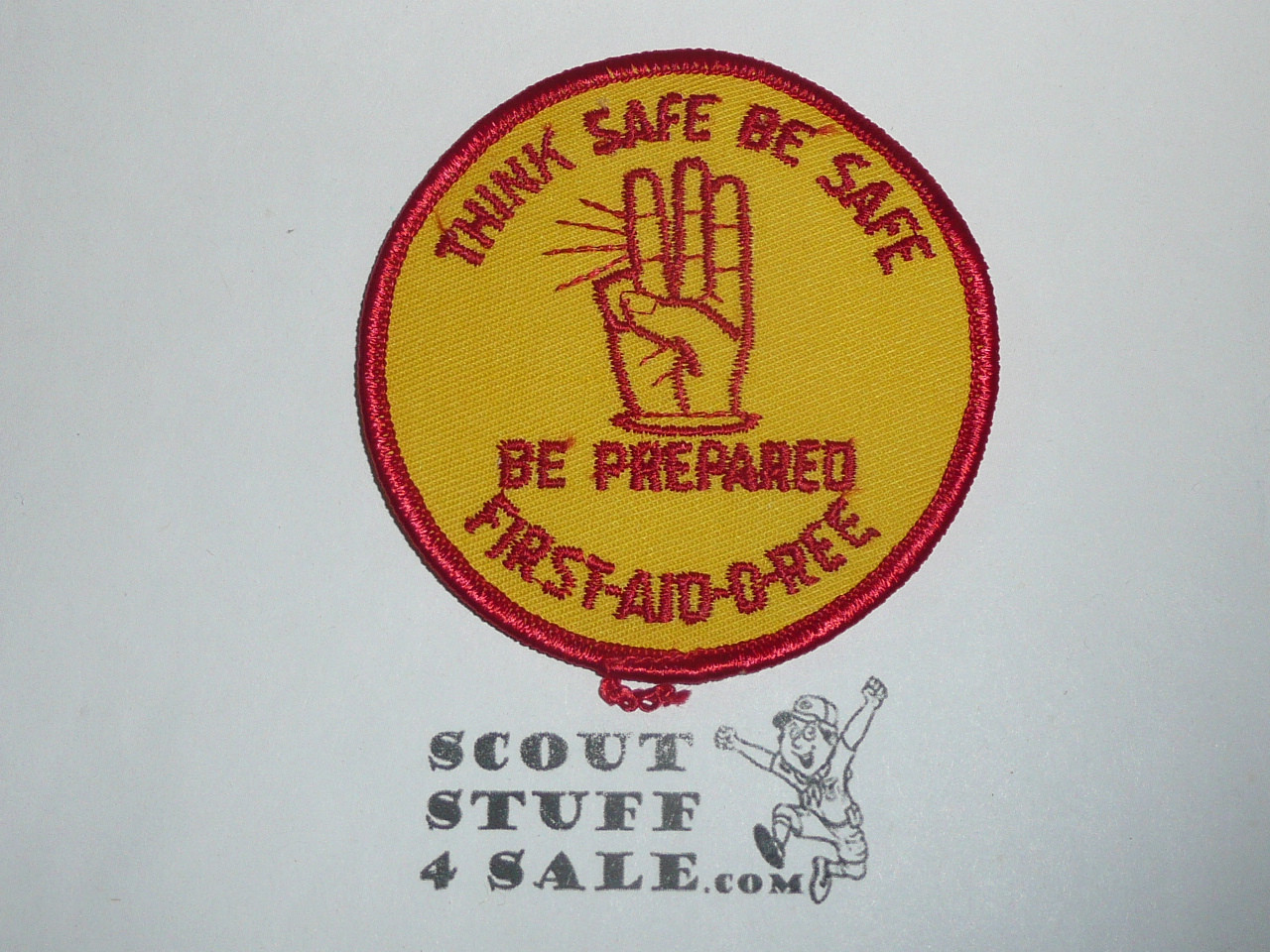 Think Safe Be Safe First-Aid-O-Ree Patch, BSA Generic Patch