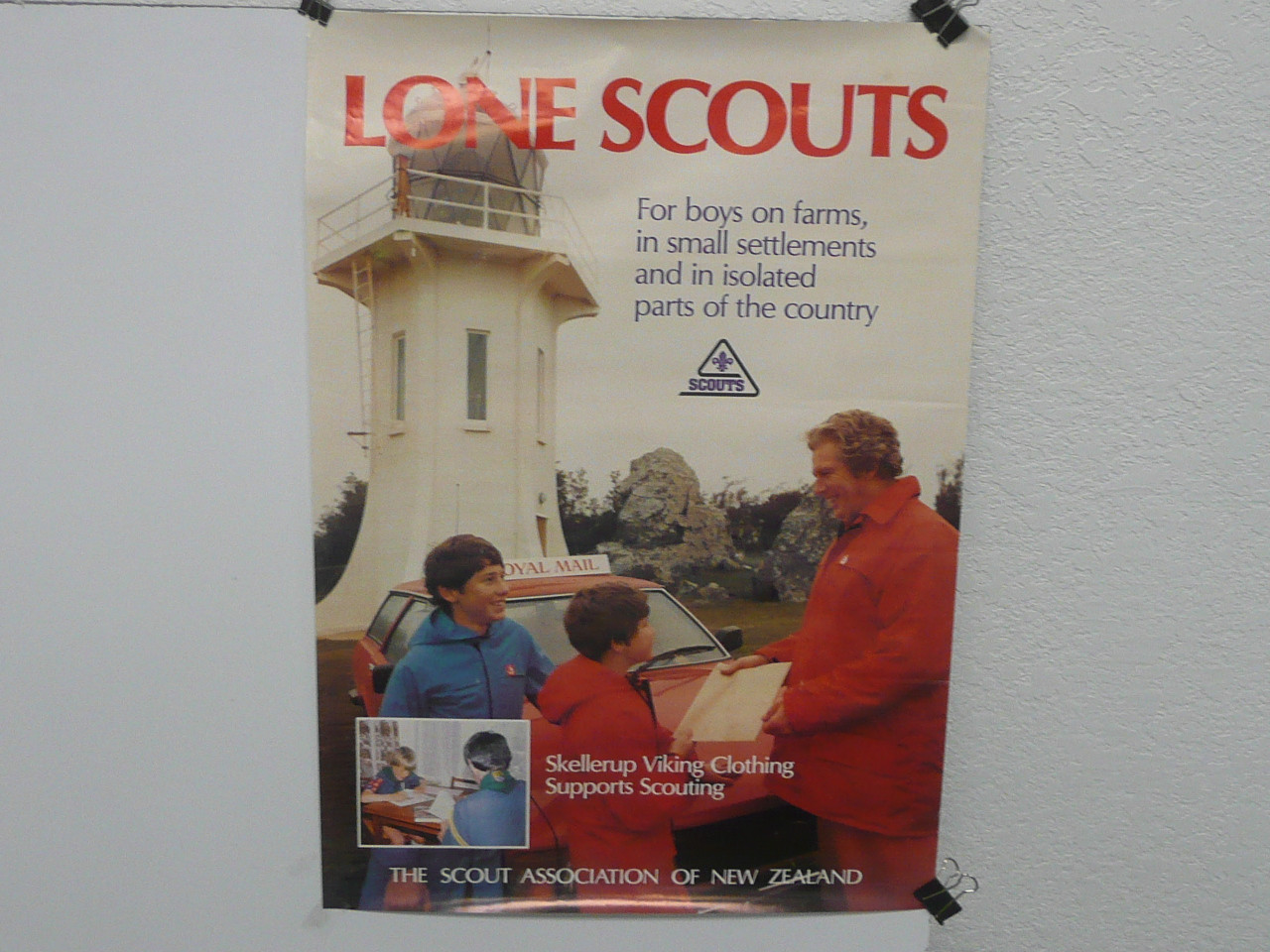 Lone Scouts, New Zealand Recruiting Poster, 16.5" x 23", #P33