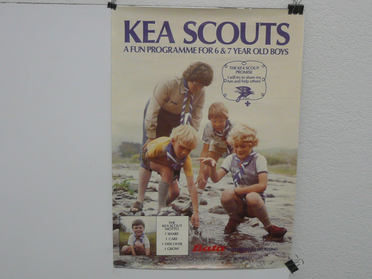 Kea Scouts, New Zealand Recruiting Poster, 16.5" x 23", #P34