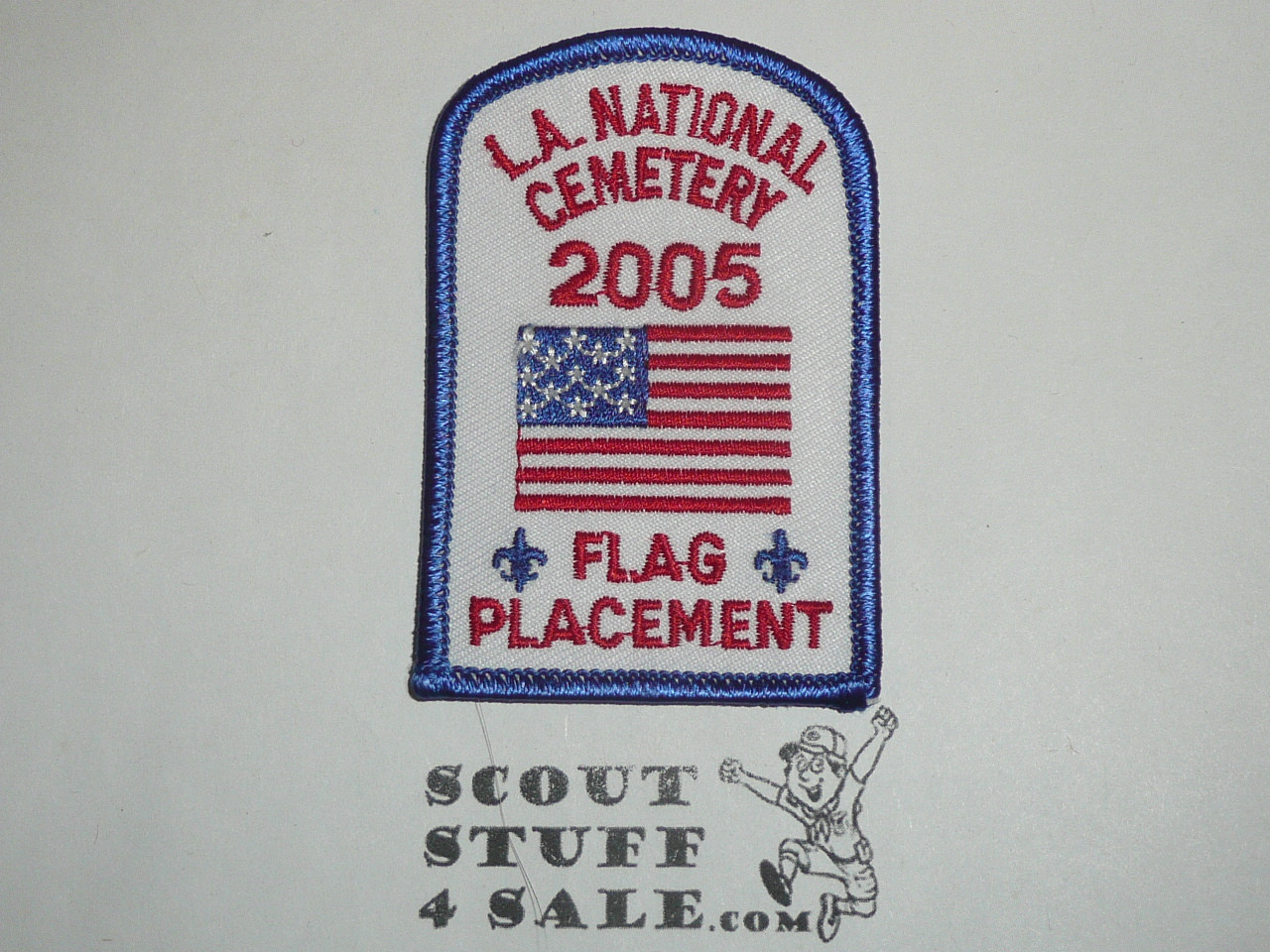 Los Angeles National Cemetery Flag Placement Patch, Los Angeles Area and Western Los Angeles County Councils, 2005