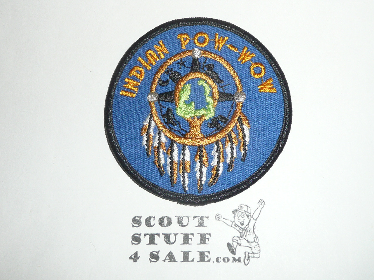Cub Indian Pow Wow Patch, Generic BSA Cub Scout Patch