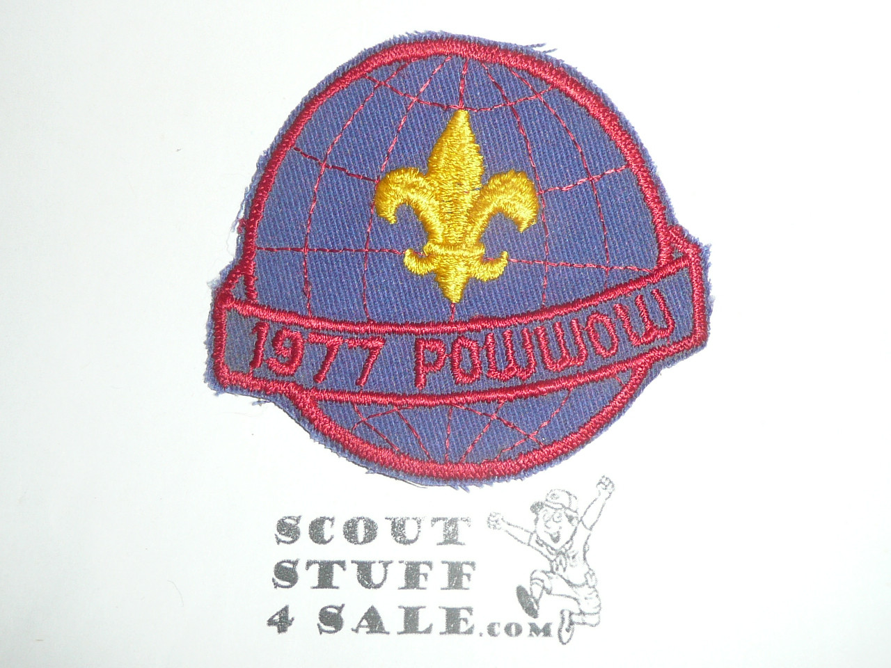 Cub Pow Wow Patch, Generic BSA Cub Scout Patch, 1977
