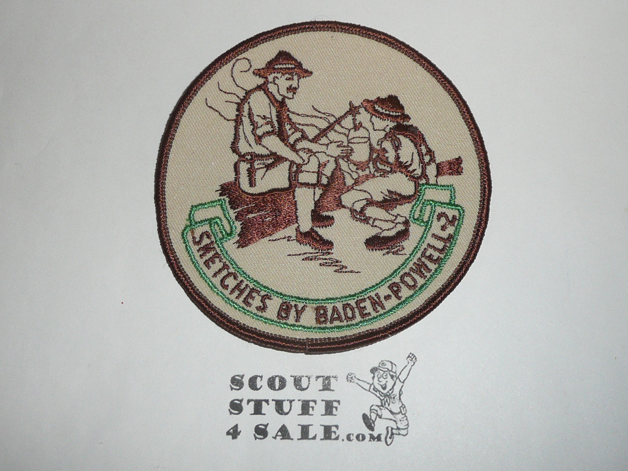 Sketches by Baden Powell Patch, Generic BSA issue, #2