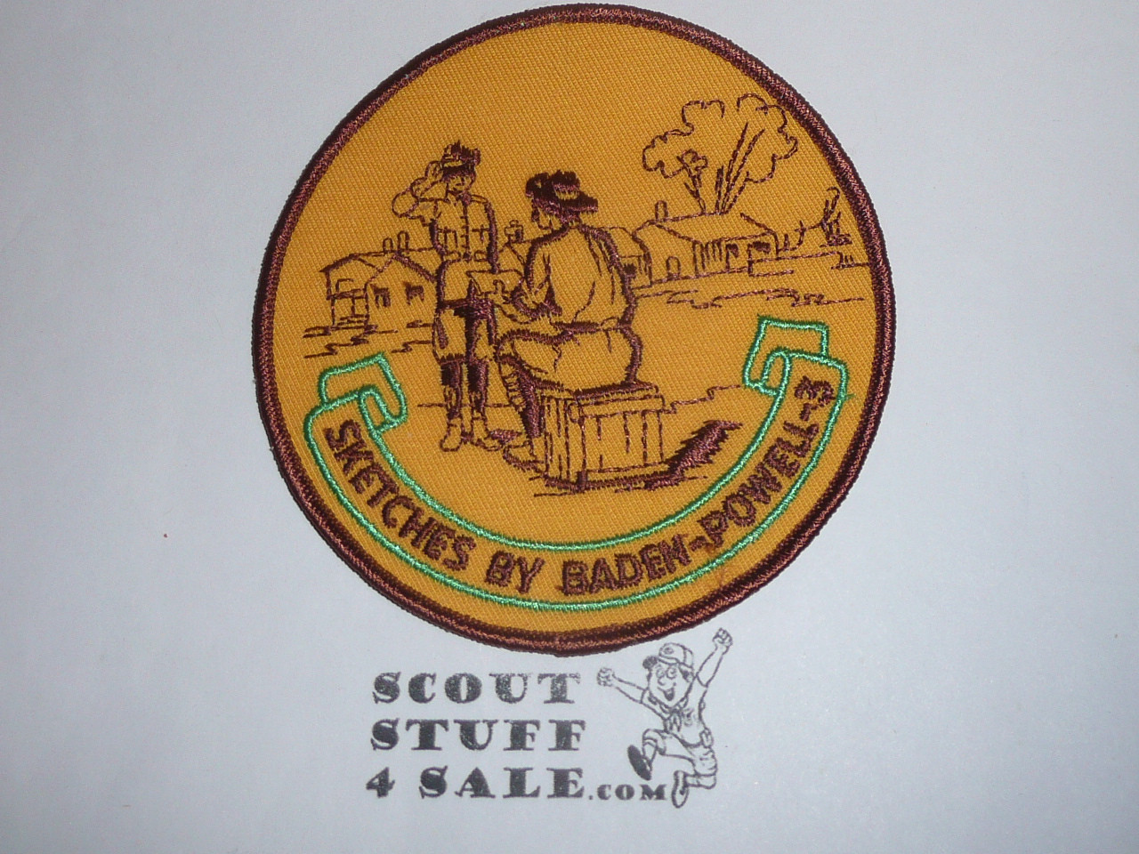Sketches by Baden Powell Patch, Generic BSA issue, #3