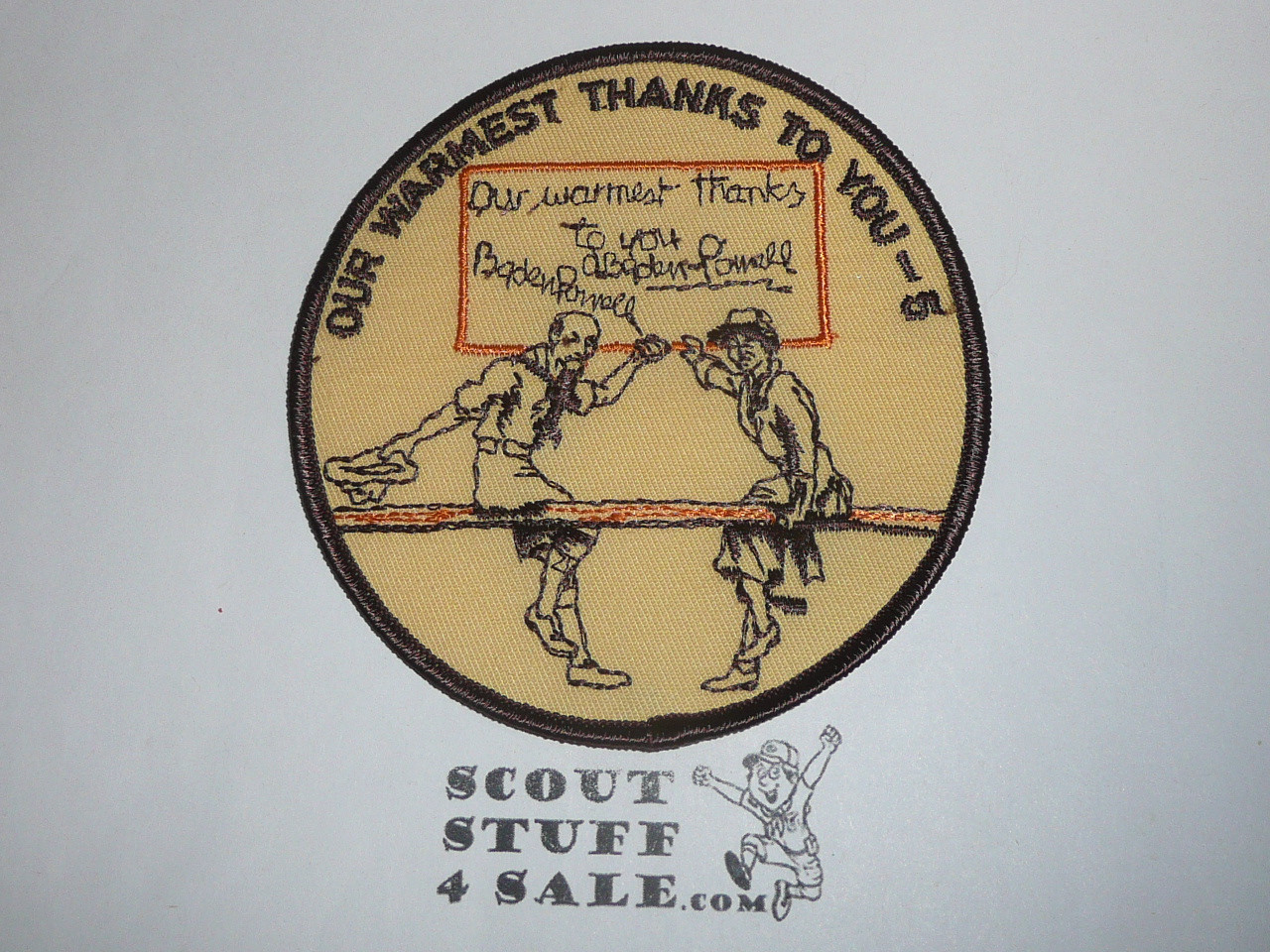 Sketches by Baden Powell Patch, Generic BSA issue, #5