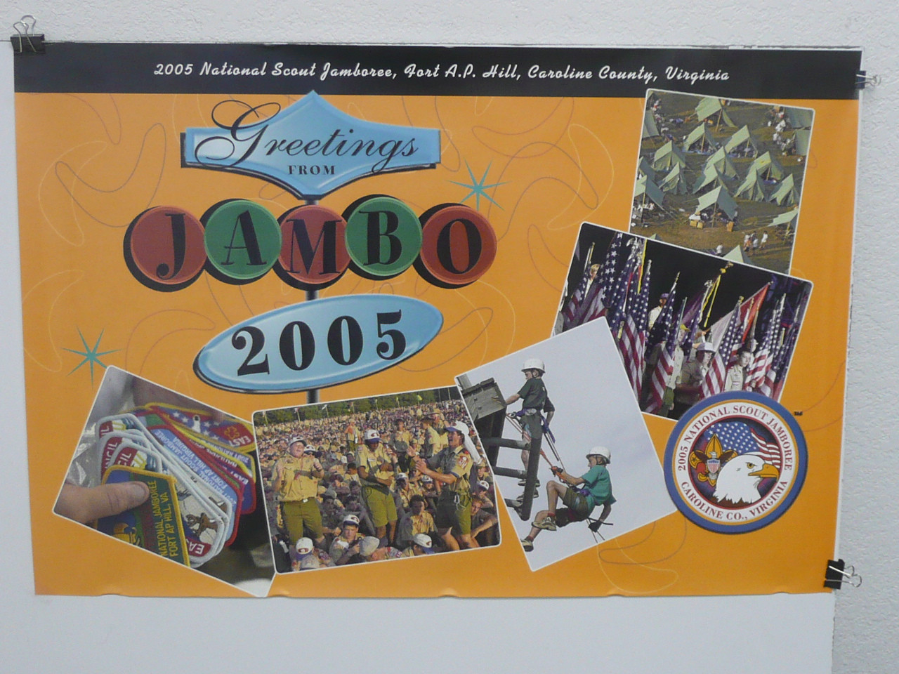 2005 National Jamboree Poster, 24" x 36", #P64
