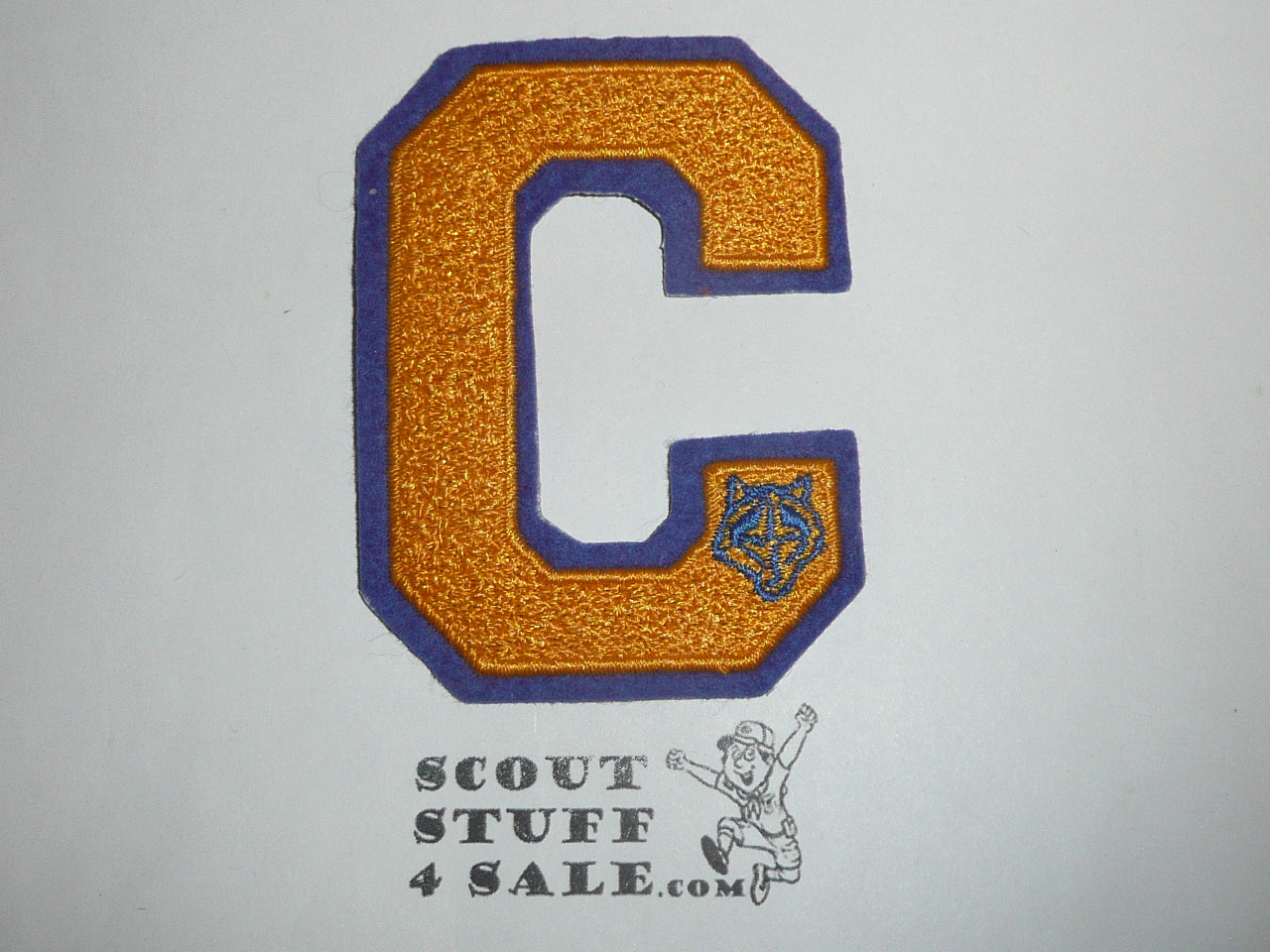 Cub Scout "C" Chenille Patch