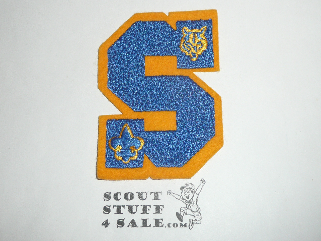 Cub Scout "S" Chenille Patch