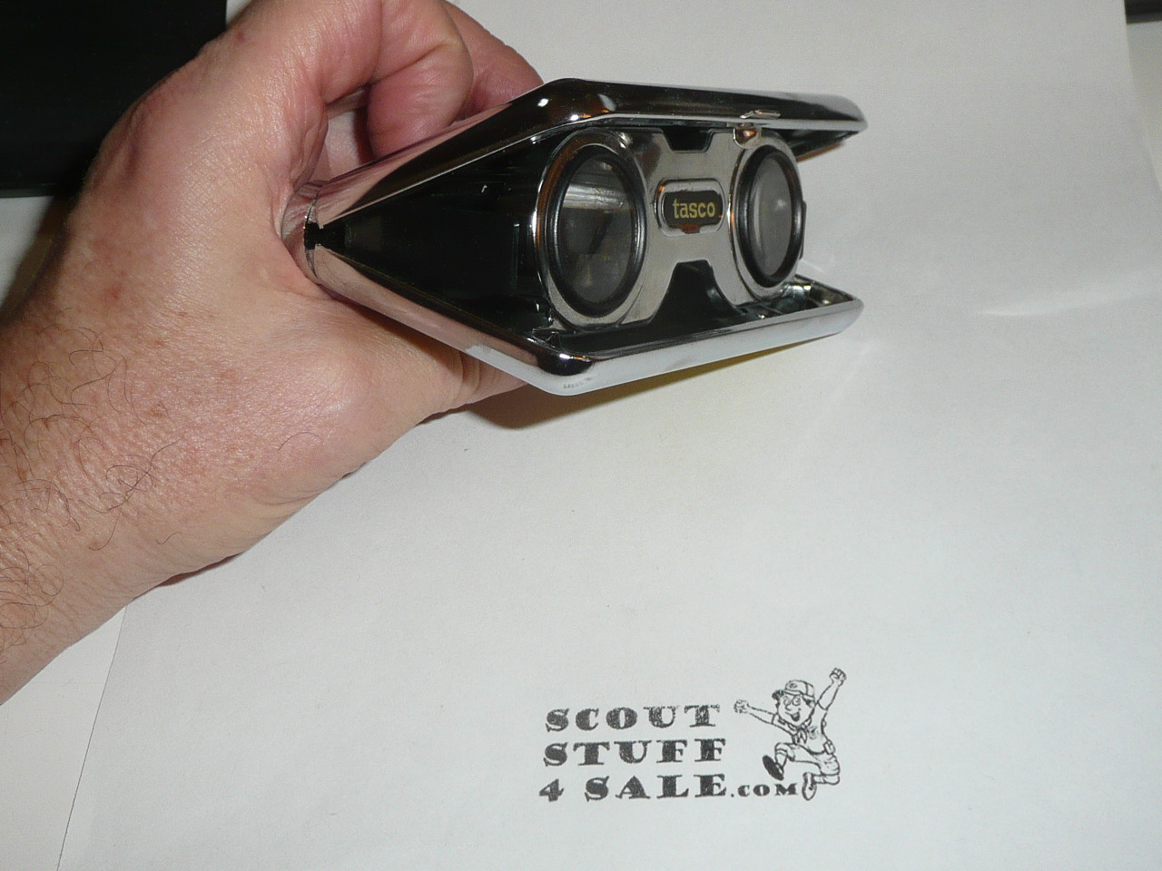 1960's Cub Scout Collapsible Magnifying viewer magnifier binocular by Tasco