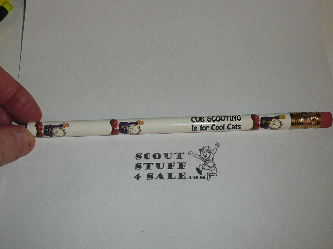 1980's Cub Scout Garfield Pencil, unused