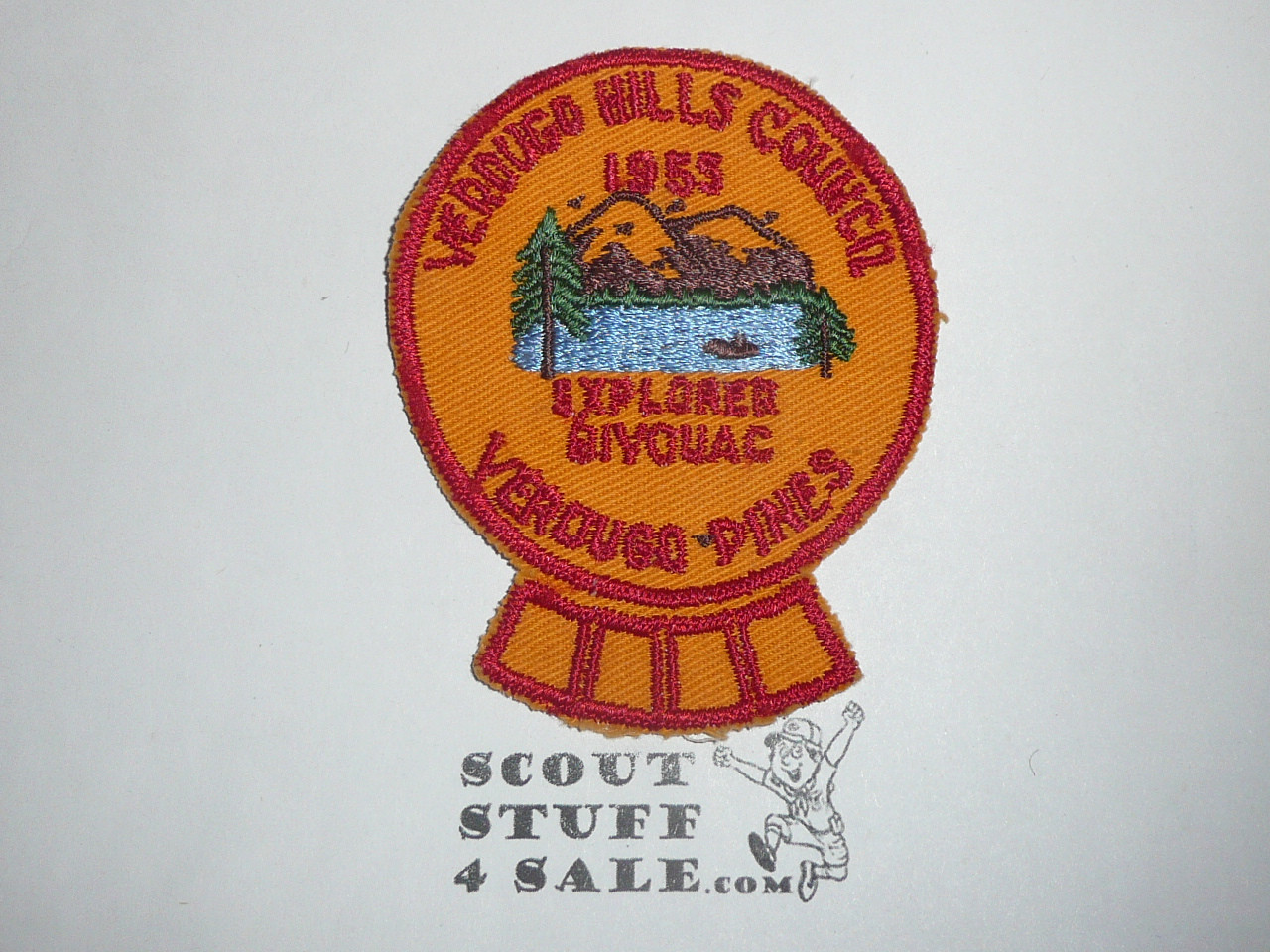 Verdugo Hills Council, Western Region, 1955 Explorer Bivouac Patch