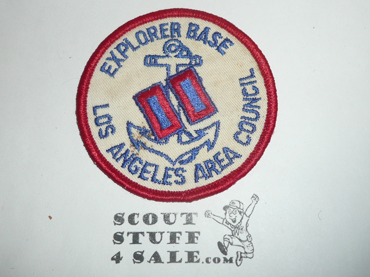 Los Angeles Area Council Explorer Base Patch, 1950's