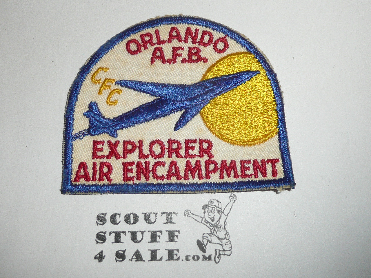 1950's Air Explorer Encampment Patch, Orlando Air Force Base, Central FLorida Council