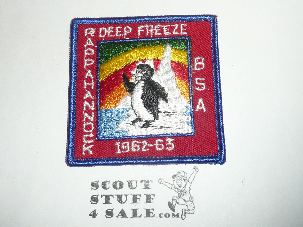 1962-63 Rappahannock Explorers Deep Freeze Patch