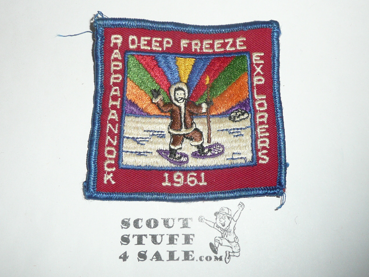 1961 Rappahannock Explorers Deep Freeze Patch, sewn