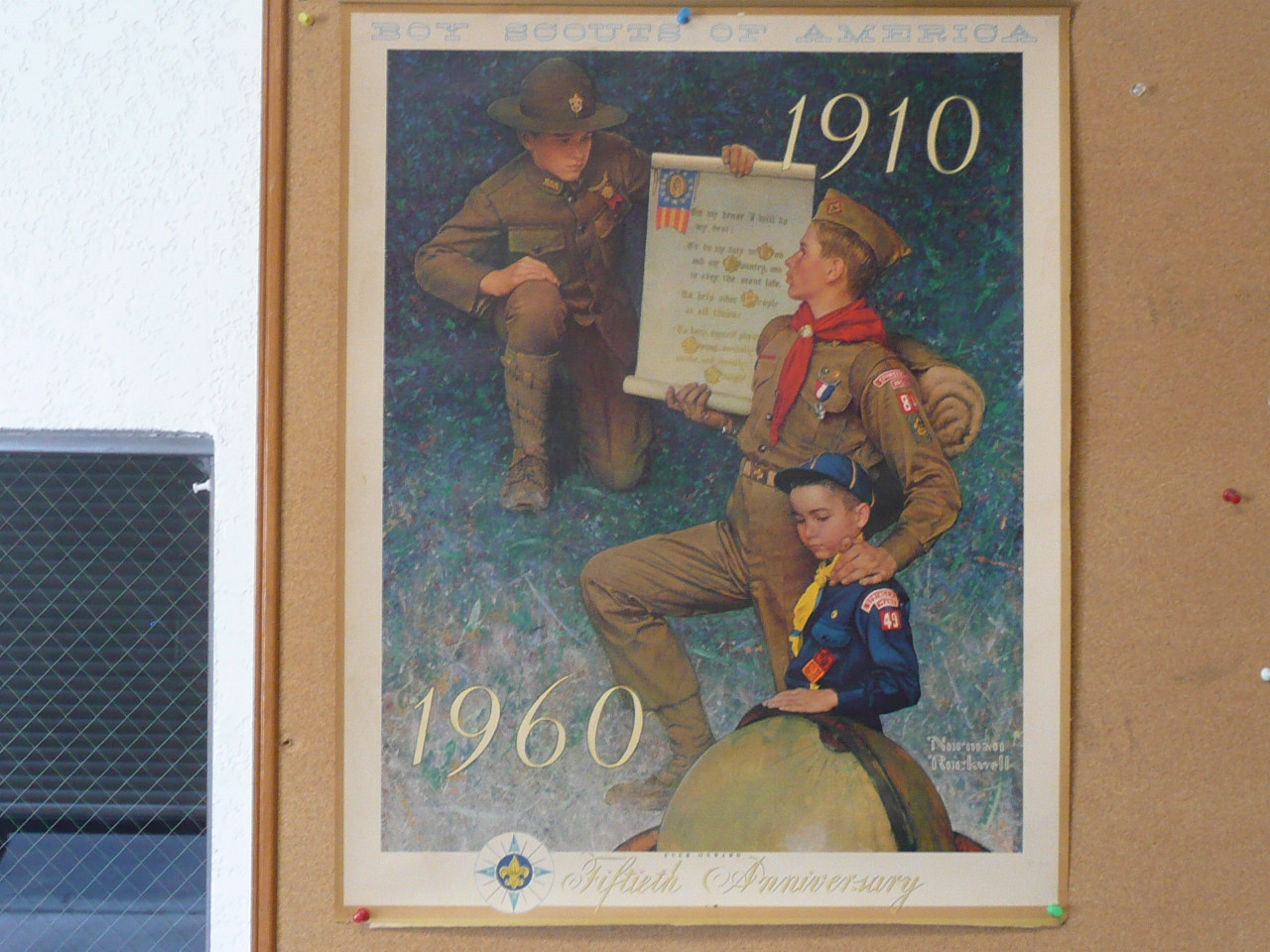 Ever Onward by Norman Rockwell Poster, 10" x 28", #P117