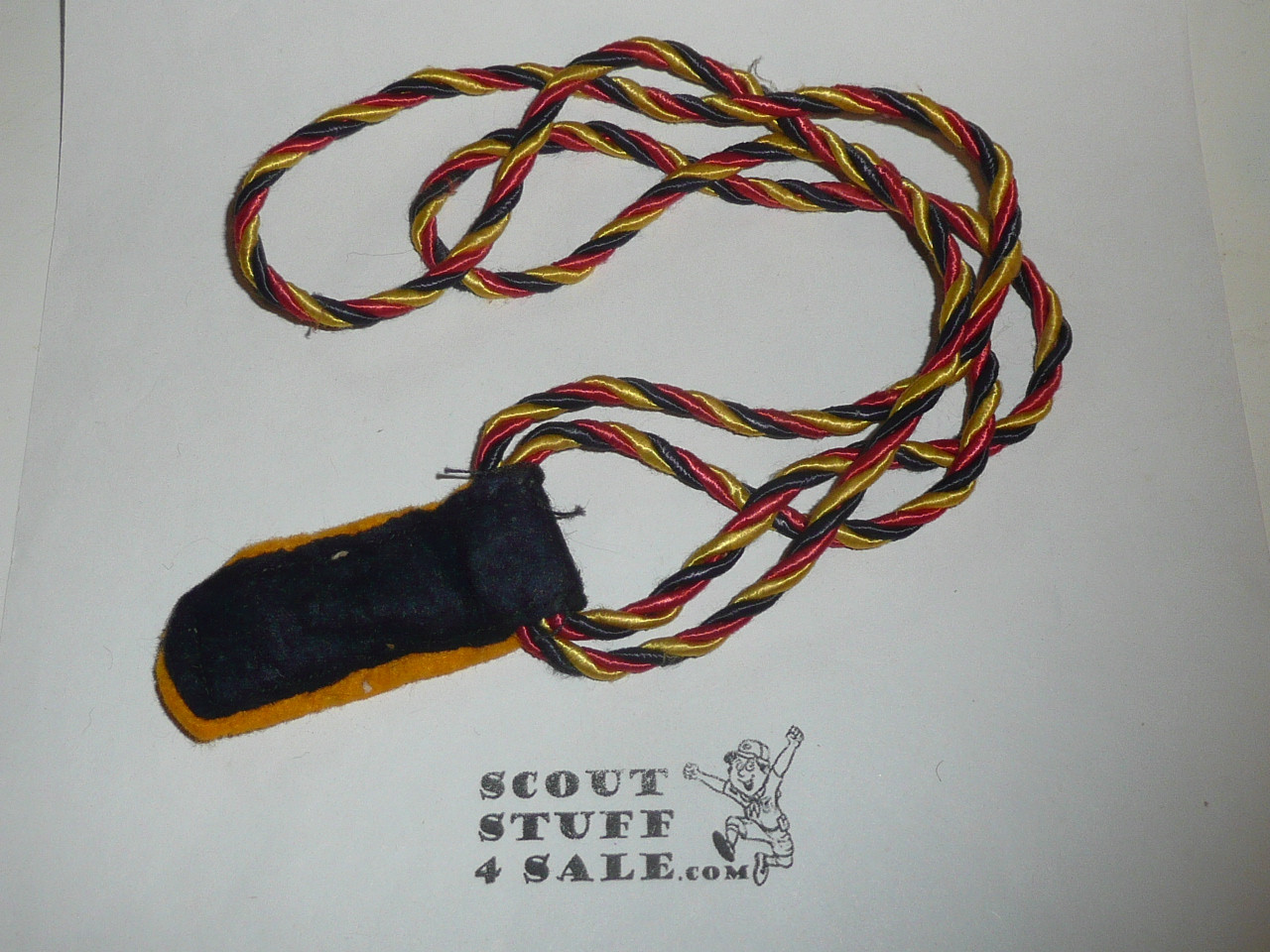 Den Chief Cord, orange yellow navy