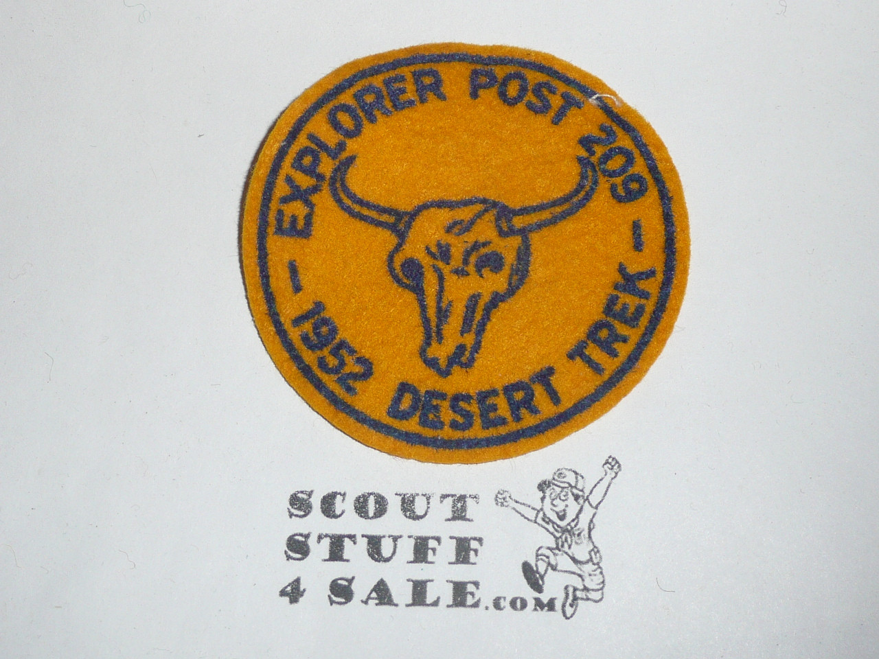 1952 Explorer Post 209 Desert Trek Felt Patch