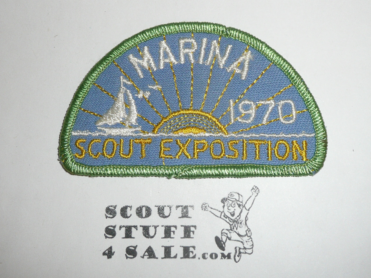 Crescent Bay Area Council, 1970 Marina District Scout Exposition Patch