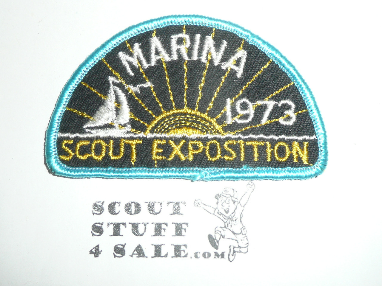 Crescent Bay Area Council, 1973 Marina District Scout Exposition Patch