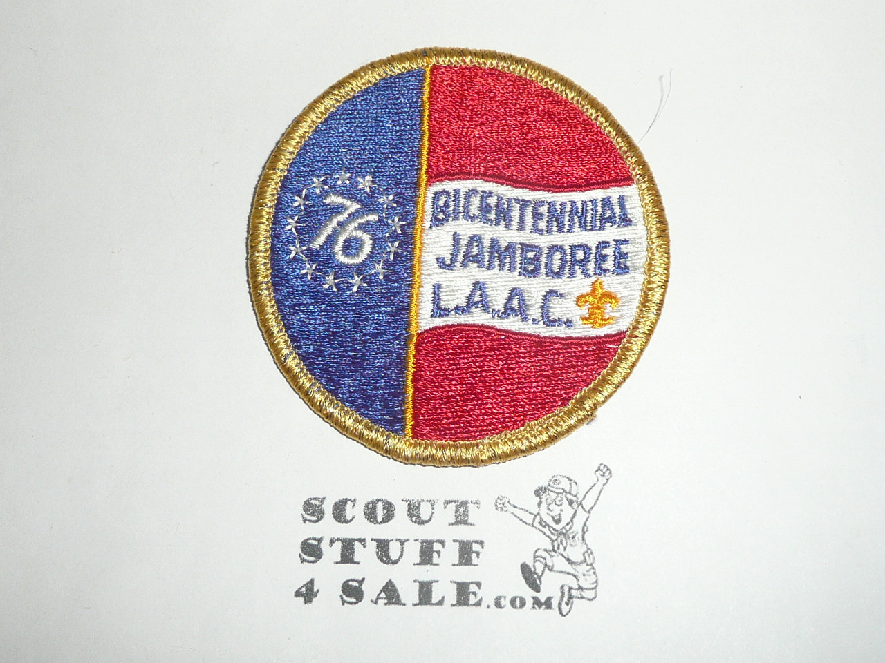 Los Angeles Area Council 1976 Bicentennial Jamboree Patch