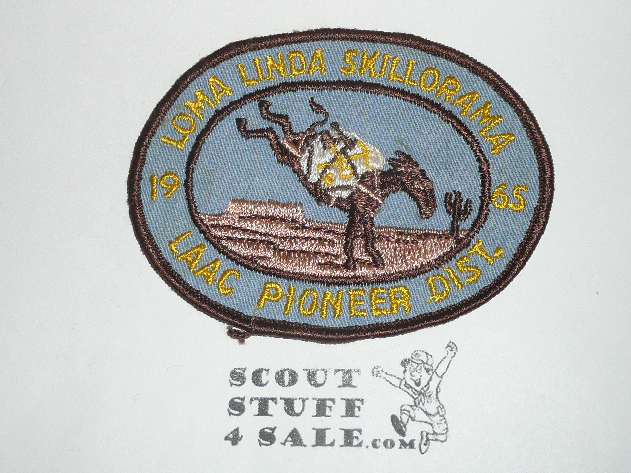 Los Angeles Area Council, Pioneer District Loma Linda Sillorama Patch, 1965