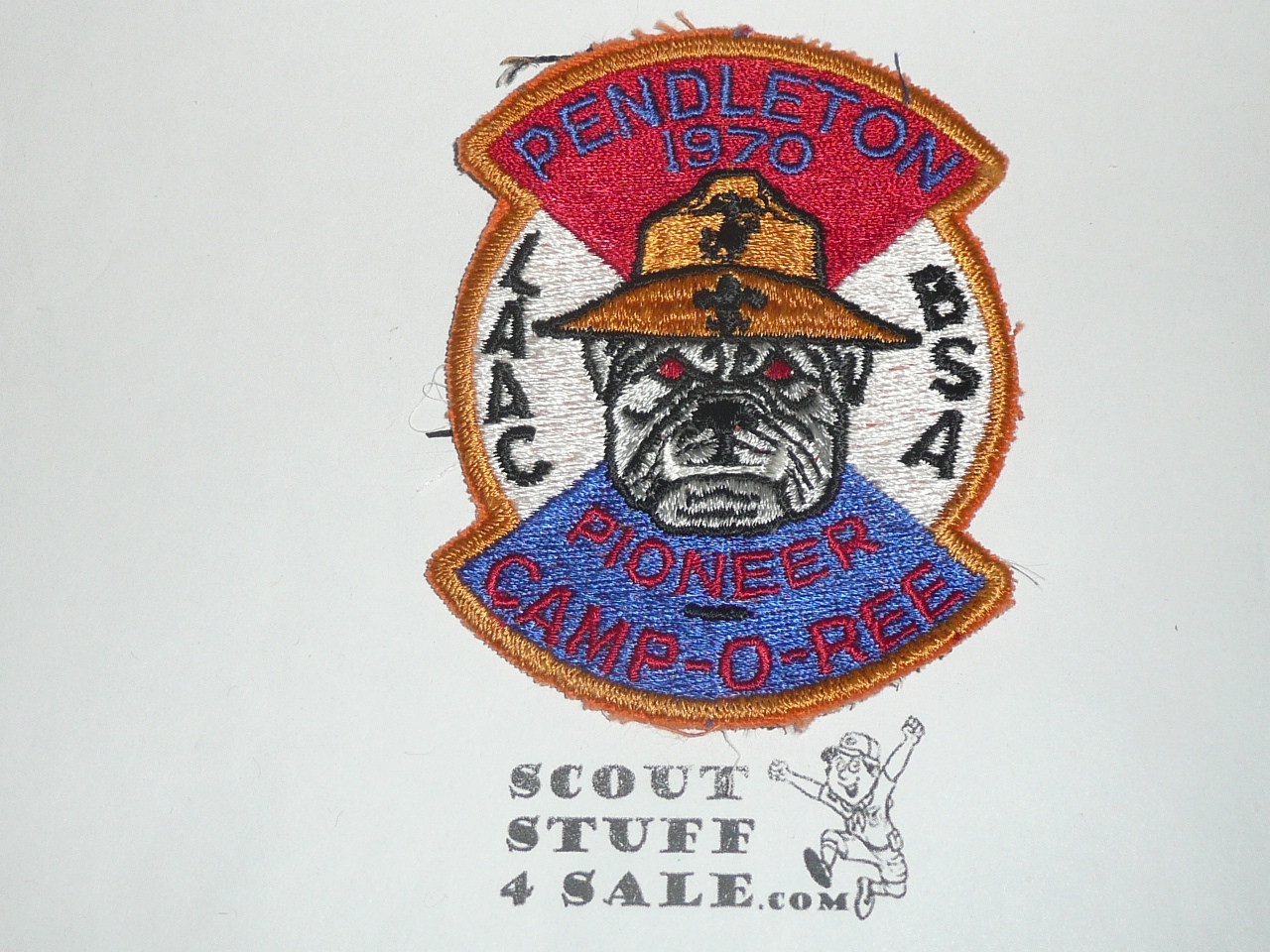 Los Angeles Area Council, Pioneer District Pendleton Camp-O-Ree Patch, 1970