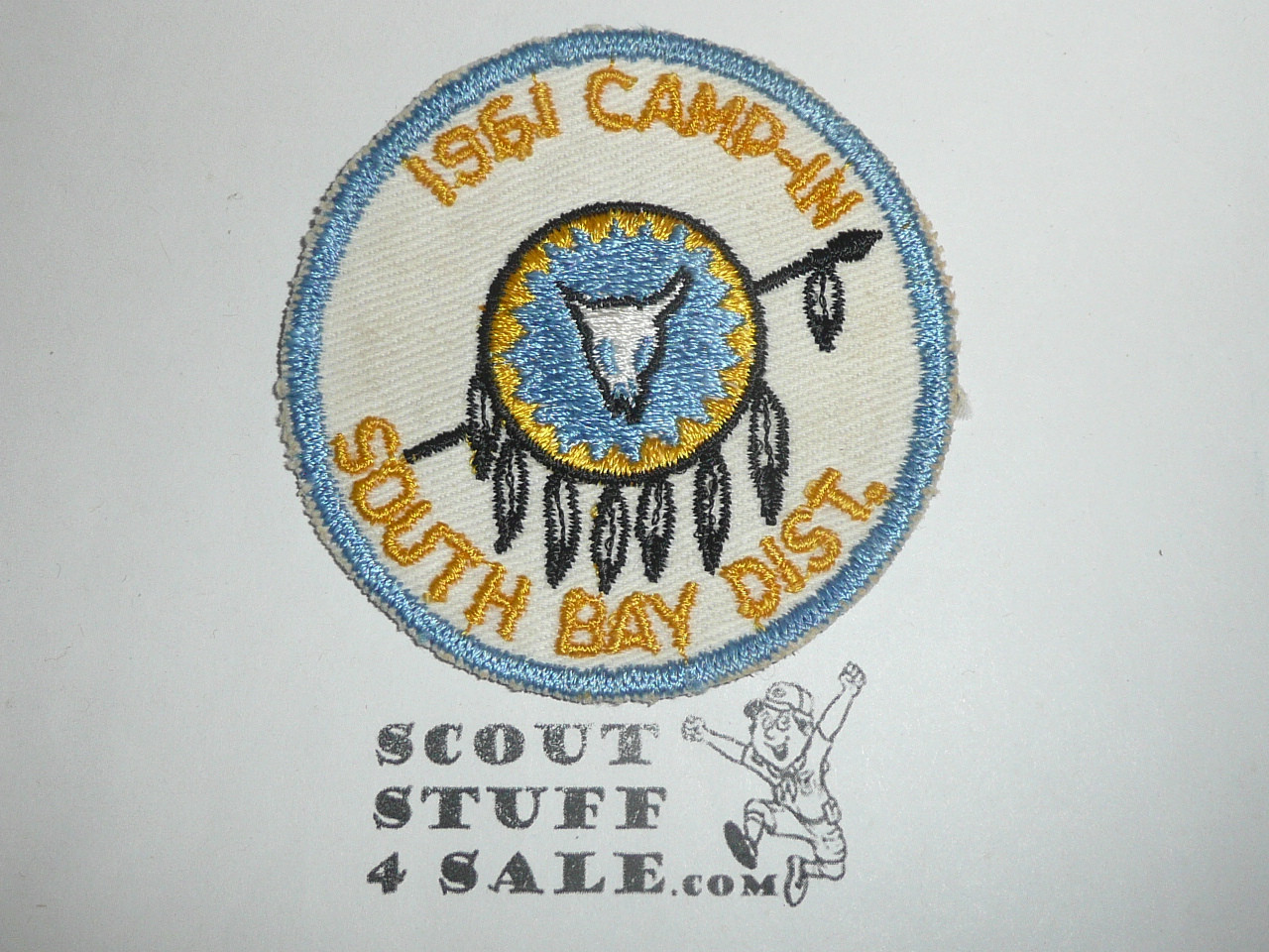 Los Angeles Area Council, South Bay District Camp-in Patch, 1961