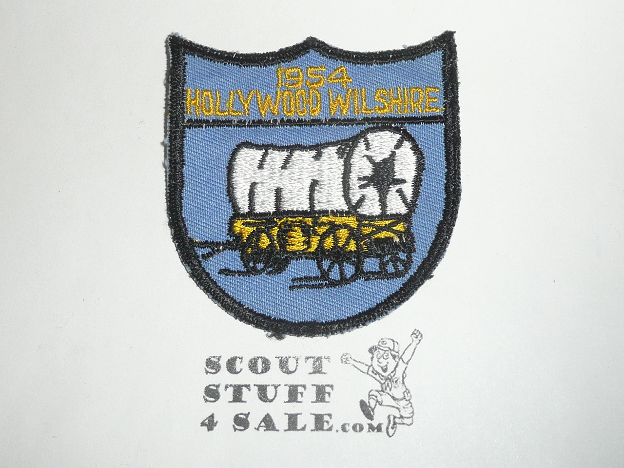 Los Angeles Area Council, Hollywood Wilshire District Patch, 1954
