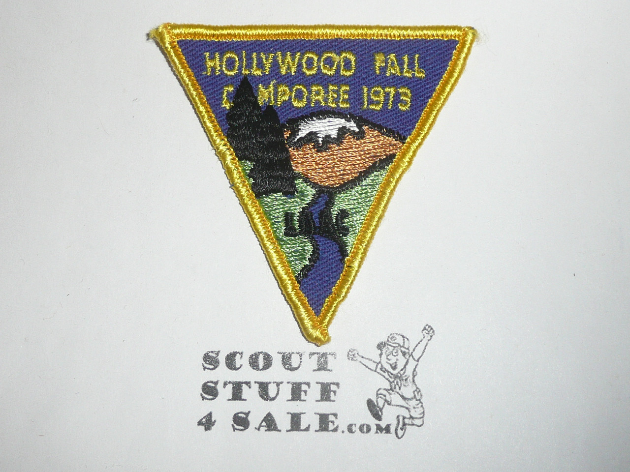 Los Angeles Area Council, Hollywood Wilshire District Camporee Patch, 1973