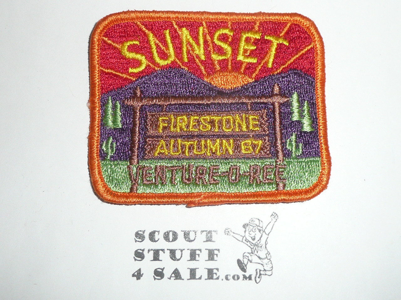 Los Angeles Area Council, Sunset District Venture-o-ree Patch, 1967
