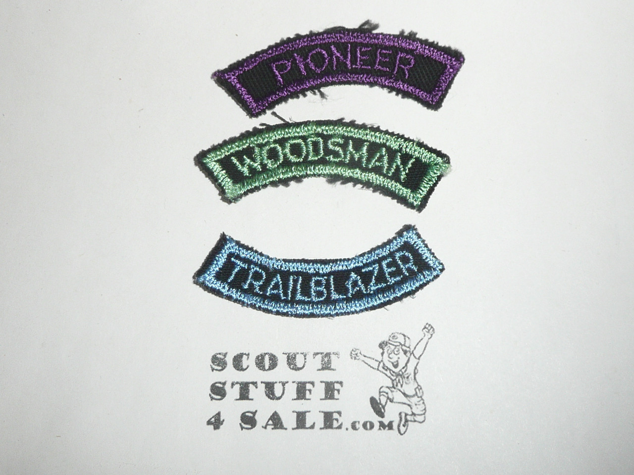 Los Angeles Area Council, Woodsman Trailblazer and Pioneer Segment Patches