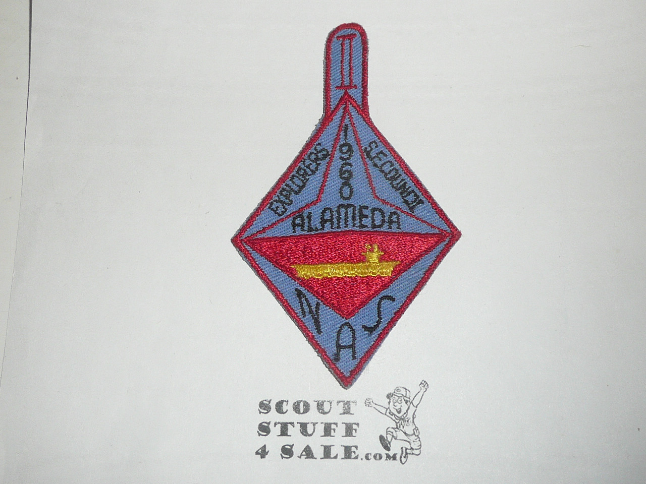 1960 San Francisco Bay Area Council Explorer Encampment Patch, Alameda NAS