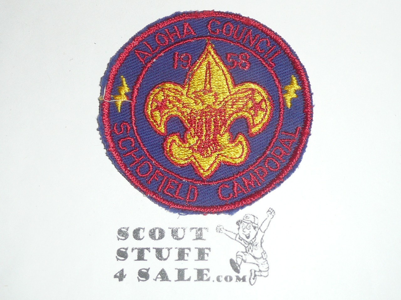 Aloha Council Camporal Patch, 1958